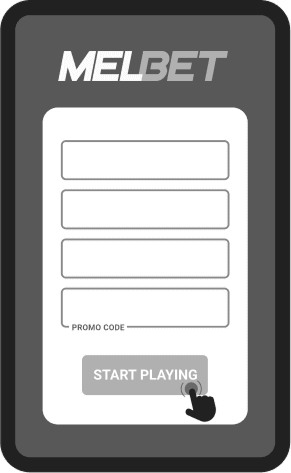 Complete Melbet registration form Complete registration form